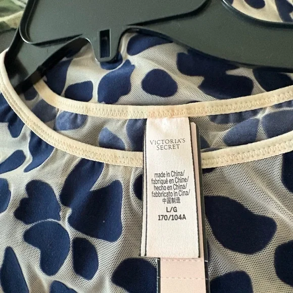 Victoria's Secret Black Floral Bodysuit - Picture 3 of 3